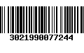 Código de Barras 3021990077244