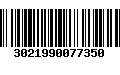 Código de Barras 3021990077350