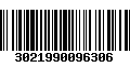 Código de Barras 3021990096306