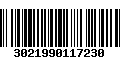 Código de Barras 3021990117230