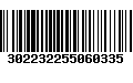 Código de Barras 302232255060335