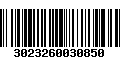 Código de Barras 3023260030850