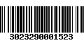 Código de Barras 3023290001523