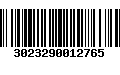 Código de Barras 3023290012765