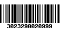 Código de Barras 3023290020999