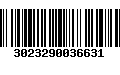 Código de Barras 3023290036631