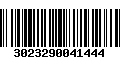 Código de Barras 3023290041444