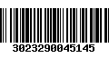 Código de Barras 3023290045145