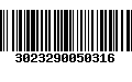 Código de Barras 3023290050316