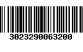 Código de Barras 3023290063200