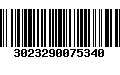 Código de Barras 3023290075340