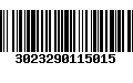 Código de Barras 3023290115015