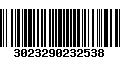 Código de Barras 3023290232538