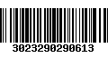 Código de Barras 3023290290613