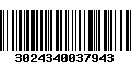 Código de Barras 3024340037943