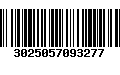 Código de Barras 3025057093277