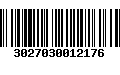 Código de Barras 3027030012176