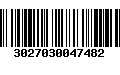 Código de Barras 3027030047482