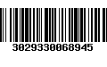 Código de Barras 3029330068945