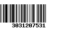 Código de Barras 3031207531