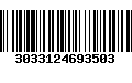 Código de Barras 3033124693503