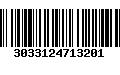 Código de Barras 3033124713201