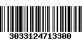 Código de Barras 3033124713300