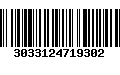 Código de Barras 3033124719302