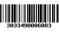 Código de Barras 3033490006083