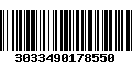 Código de Barras 3033490178550