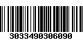 Código de Barras 3033490306090