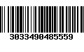 Código de Barras 3033490485559