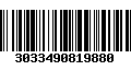 Código de Barras 3033490819880