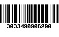 Código de Barras 3033490906290