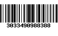 Código de Barras 3033490988388