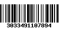 Código de Barras 3033491107894