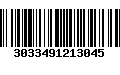 Código de Barras 3033491213045