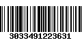 Código de Barras 3033491223631