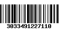 Código de Barras 3033491227110