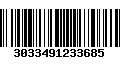 Código de Barras 3033491233685