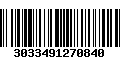 Código de Barras 3033491270840