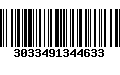 Código de Barras 3033491344633