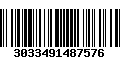 Código de Barras 3033491487576