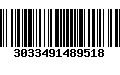 Código de Barras 3033491489518