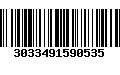 Código de Barras 3033491590535