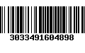 Código de Barras 3033491604898