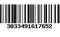 Código de Barras 3033491617652