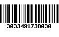 Código de Barras 3033491730030