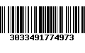 Código de Barras 3033491774973