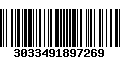 Código de Barras 3033491897269